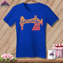 MyDesigns Physical Item True Royal / S Leave Me Alone ~SuperSoft V-Neck Tee