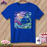 MyDesigns Physical Item True Royal / S Morning Rays ~ Relaxed Fit Tee