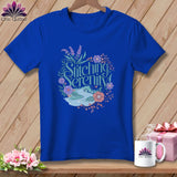 MyDesigns Physical Item True Royal / S Stitching Serenity ~ Relaxed Fit Tee