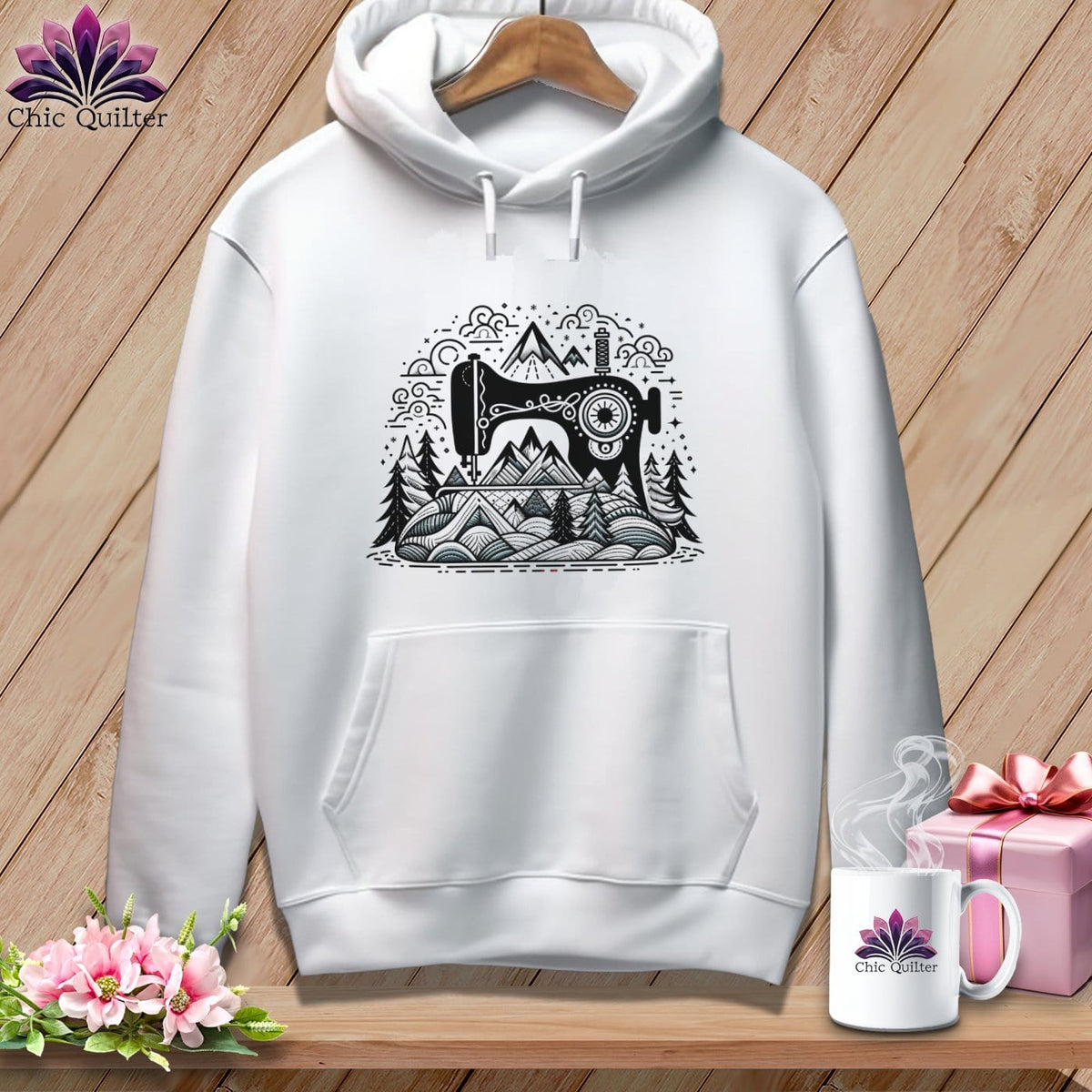 MyDesigns Physical Item White / S Alpine Stitching ~ Premium Hoodie