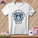 MyDesigns Physical Item White / S Better Run - Quilting Blue ~ Relaxed Fit Tee