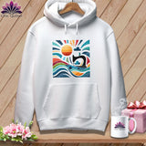 MyDesigns Physical Item White / S Catching My Morning Muse ~ Premium Hoodie