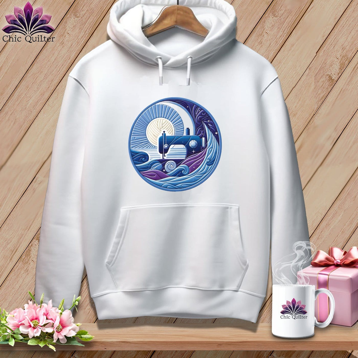 MyDesigns Physical Item White / S Lakeshore Breezes ~ Premium Hoodie