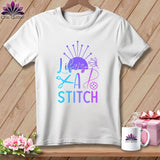 MyDesigns Physical Item White / S Life's a stitch ~Premium Tee