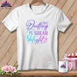 MyDesigns Physical Item White / S Quilting is Shear Delight ~Premium Tee