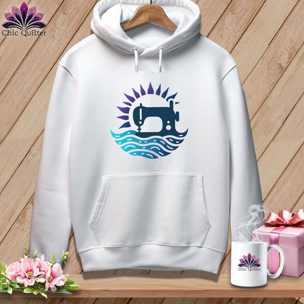 MyDesigns Physical Item White / S Ripple Radiance ~ Premium Hoodie