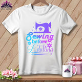 MyDesigns Physical Item White / S Sewing Before Adulting ~Premium Tee