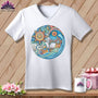 MyDesigns Physical Item White / S Threaded Dreams by the Sea ~ SuperSoft V-Neck Tee