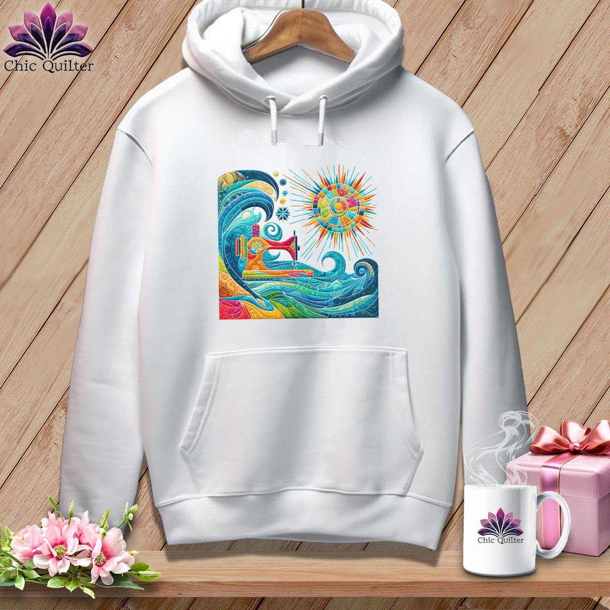 MyDesigns Physical Item White / S Tidal Threads ~ Premium Hoodie