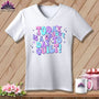 MyDesigns Physical Item White / S Today is a Groovy Day to Quilt ~ SuperSoft V-Neck Tee