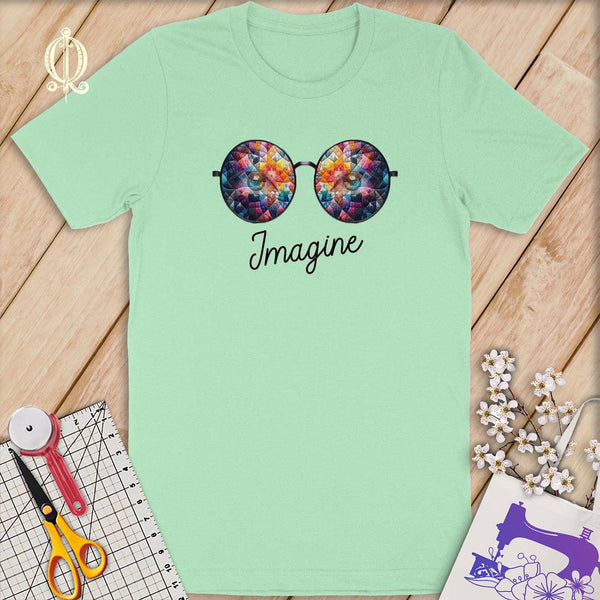 MyDesigns XS / Mint Imagine Quilt Reflection in Multi Colored ~Limited Edition T-Shirt