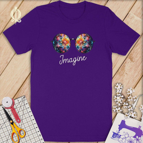 MyDesigns XS / Team Purple Imagine Quilt Reflection in Multi Colored ~Limited Edition T-Shirt