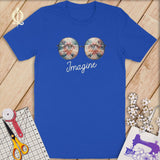 MyDesigns XS / True Royal Imagine Quilt Reflection in Blues ~Limited Edition T-Shirt