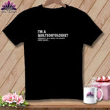 Black t-shirt with 
