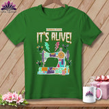 Green t-shirt with 