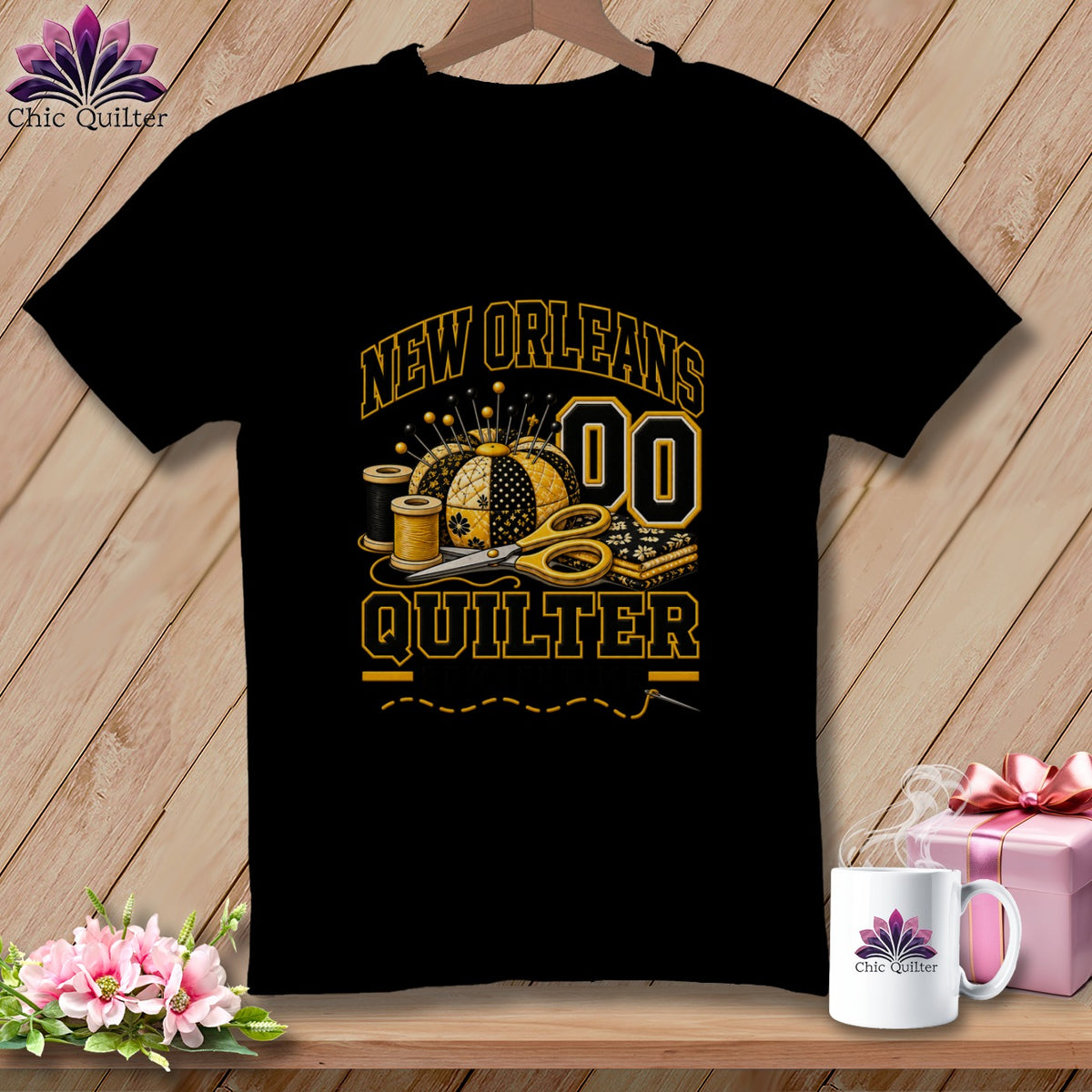 New Orleans Quilter - Sewvertime ~ Comfort Colors Premium Tee