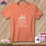 Orange t-shirt with 