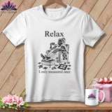 White t-shirt with 