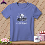 Purple t-shirt with 
