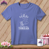 Periwinkle t-shirt with 