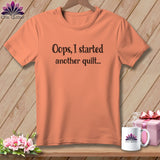 Peach t-shirt with 