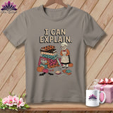 Gray t-shirt with 