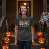 lifestyle scene ~ My Quilting Boos ~ Relaxed Fit Tee