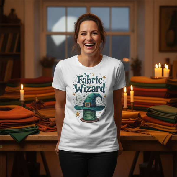 lifestyle scene ~ Fabric Wizard ~ Relaxed Fit Tee
